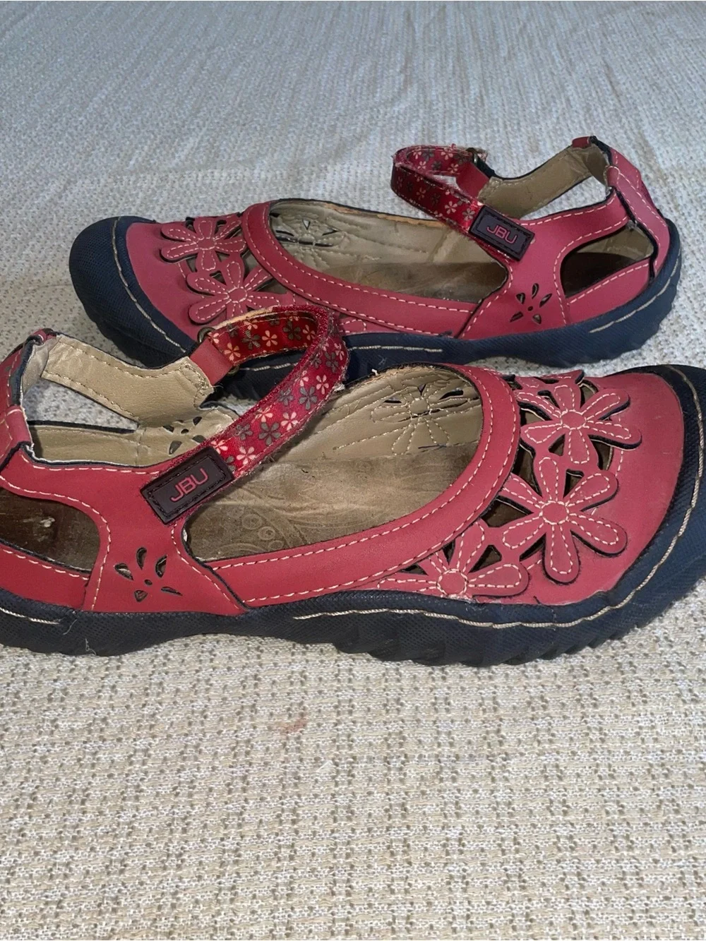 JBU red wildflower